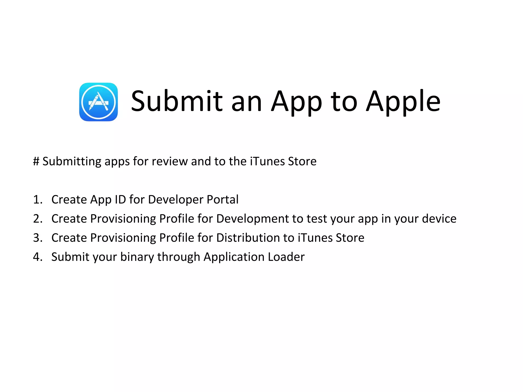 Road Map to iOS Development | PPT