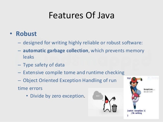 Introduction to JAVA