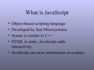 INTRO TO JAVASCRIPT basic to adcance.ppt image.