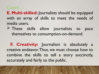 Intro to Journalism.pptx grade 7 spj 1st | PPTX