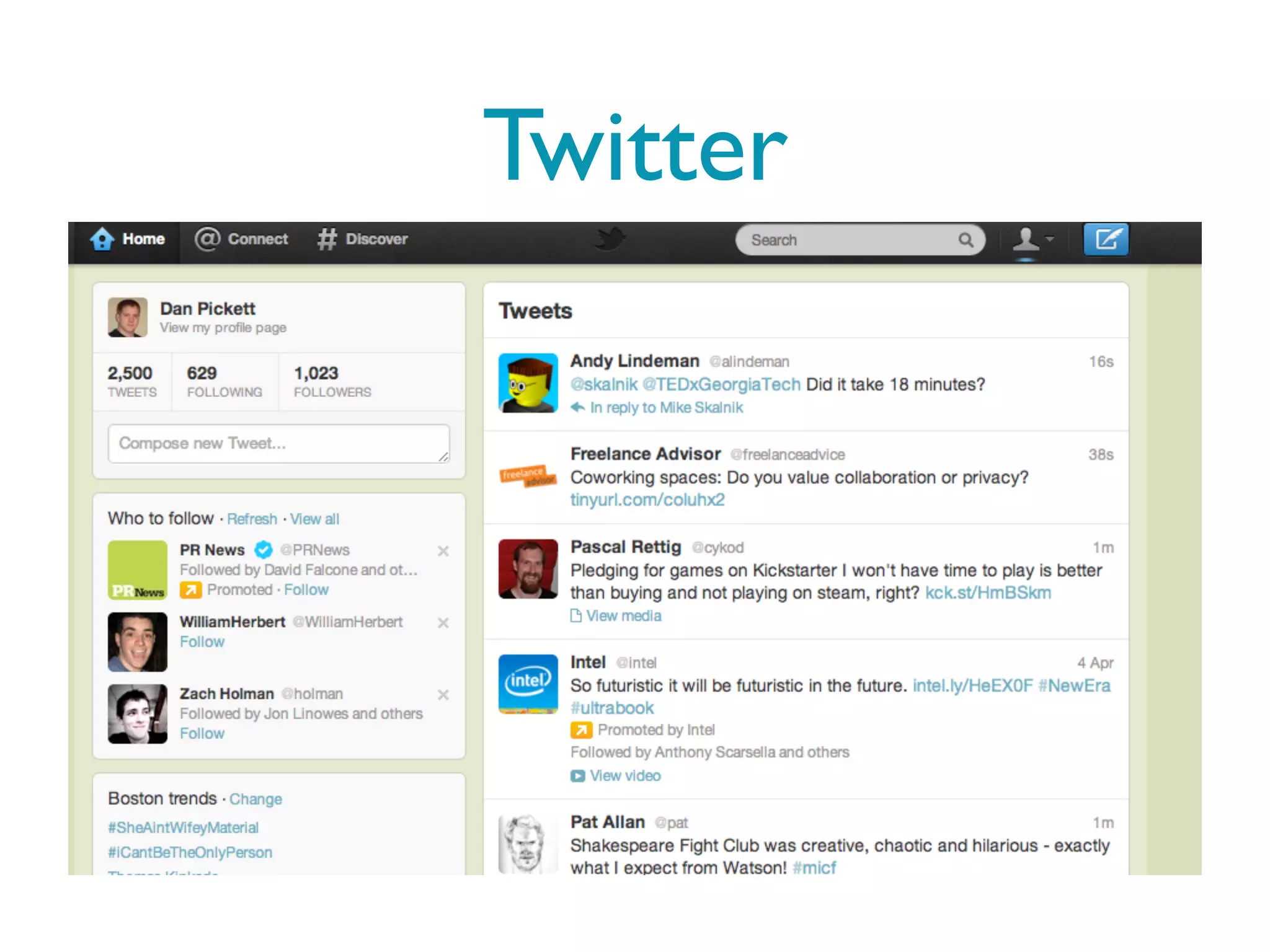 Twitter
 