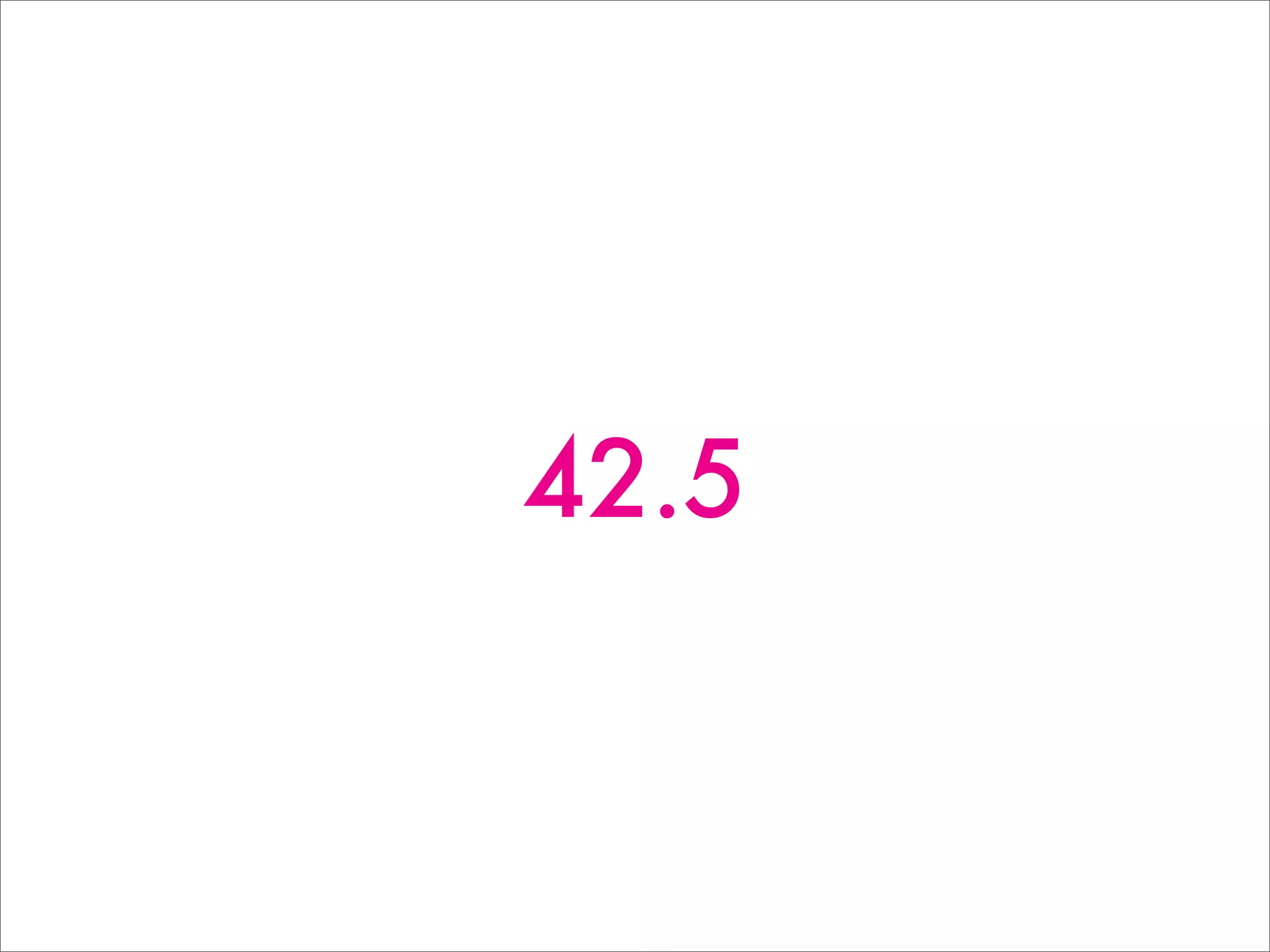 42.5
 