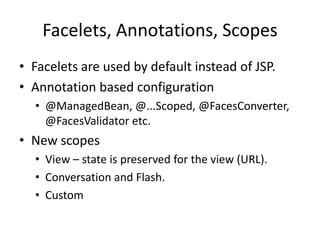 Introduction to JSF | PPTX