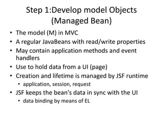 Introduction to JSF | PPTX