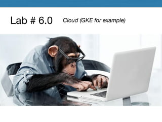 Lab # 6.0 Cloud (GKE for example)
 