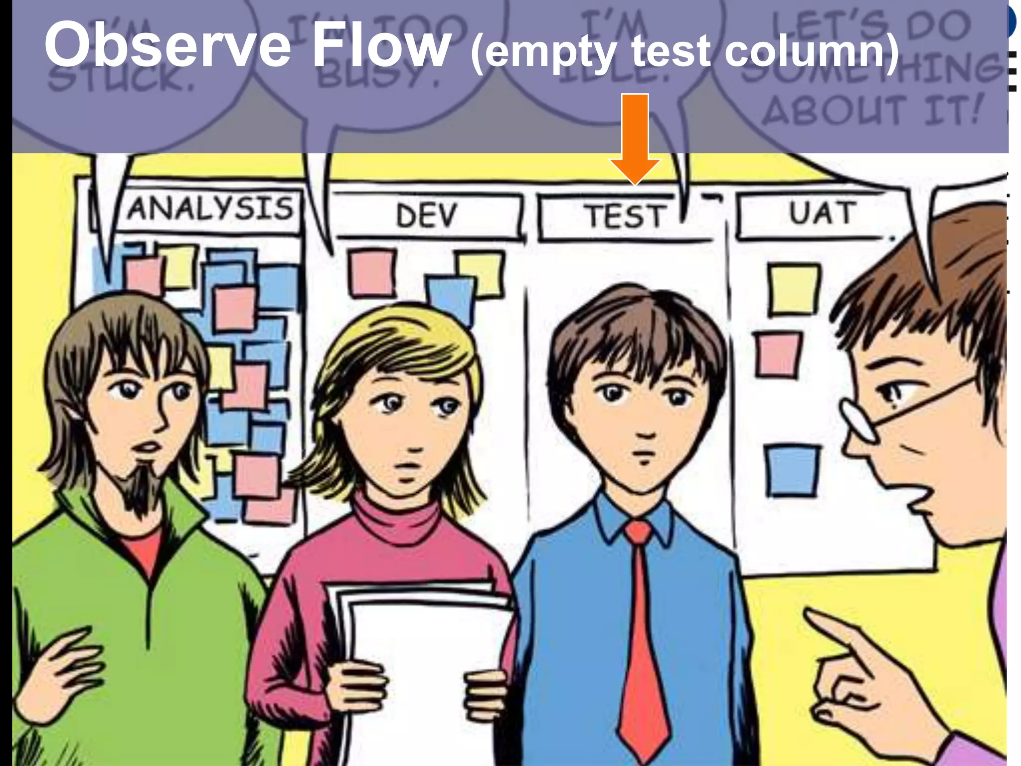 Observe Flow (empty test column)
 