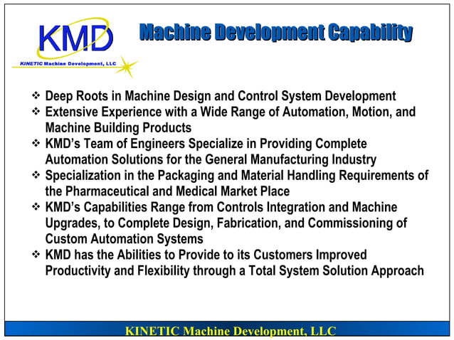 Introduction to KMD | PPT