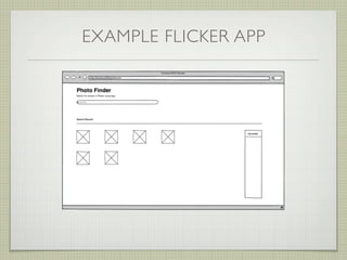 EXAMPLE FLICKER APP
 