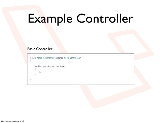 Intro to Laravel PHP Framework | PPT