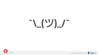 vince baskerville | @whoisvince#LeanUX
¯_(ツ)_/¯
 