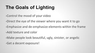 Intro to lighting | PPTX