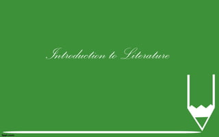 Introduction to Literature 