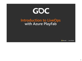 Intro to live ops | PDF