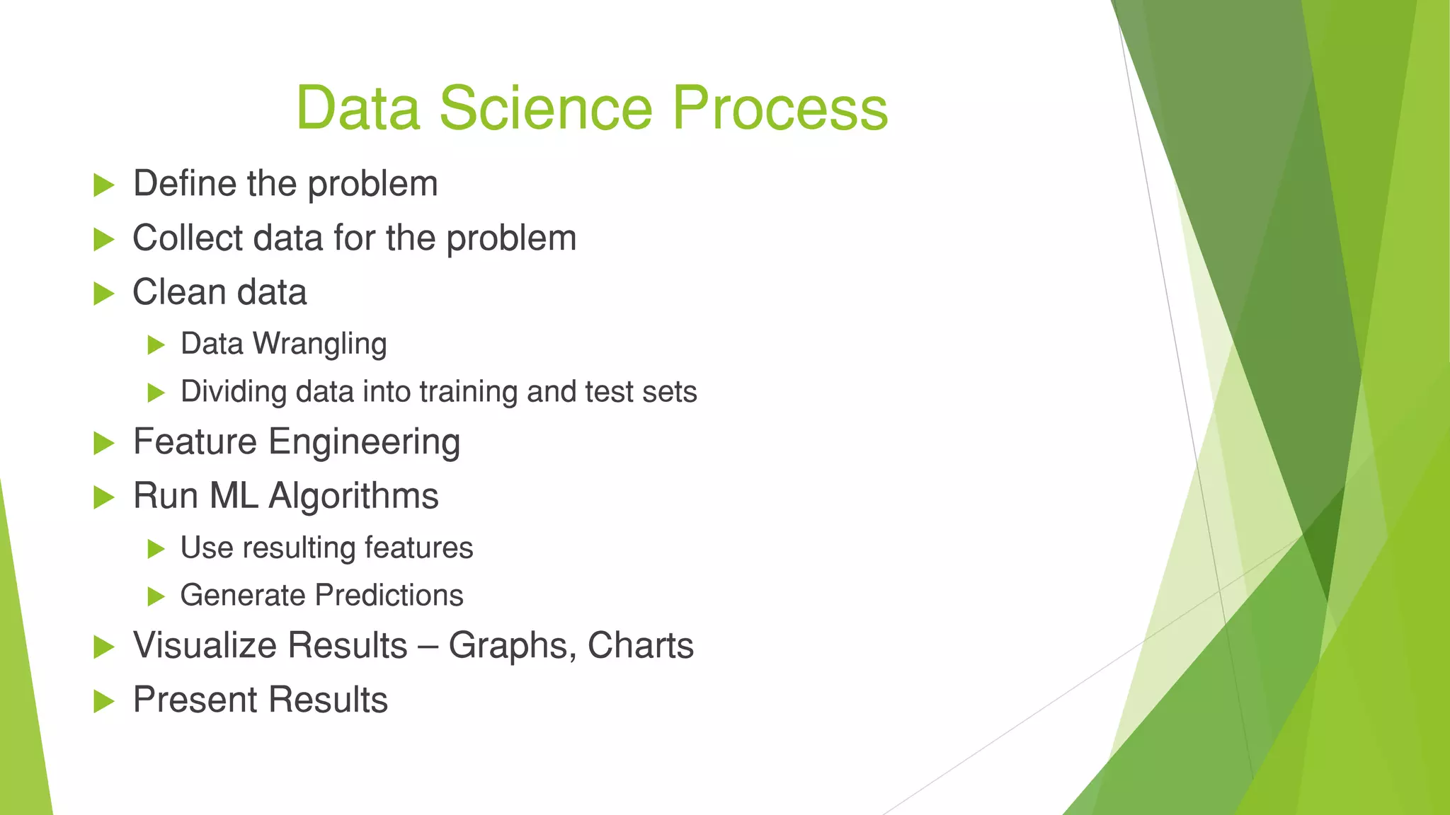 Intro to machine learning | PPT