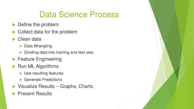 Intro to machine learning | PPT