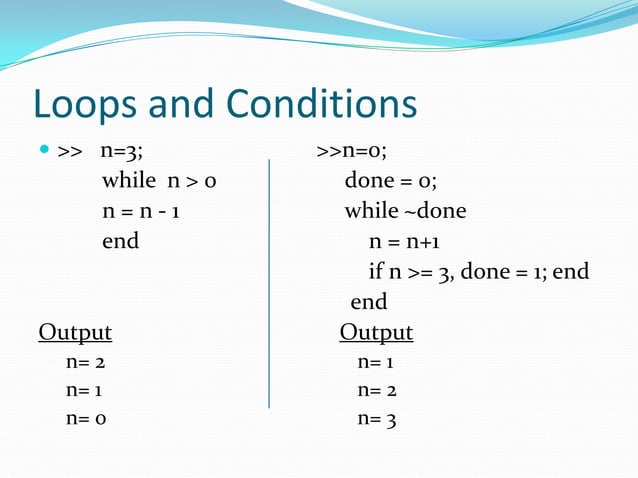 Intro to matlab | PPT