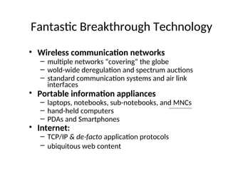 introduction to wireless communication in mobile | PPT