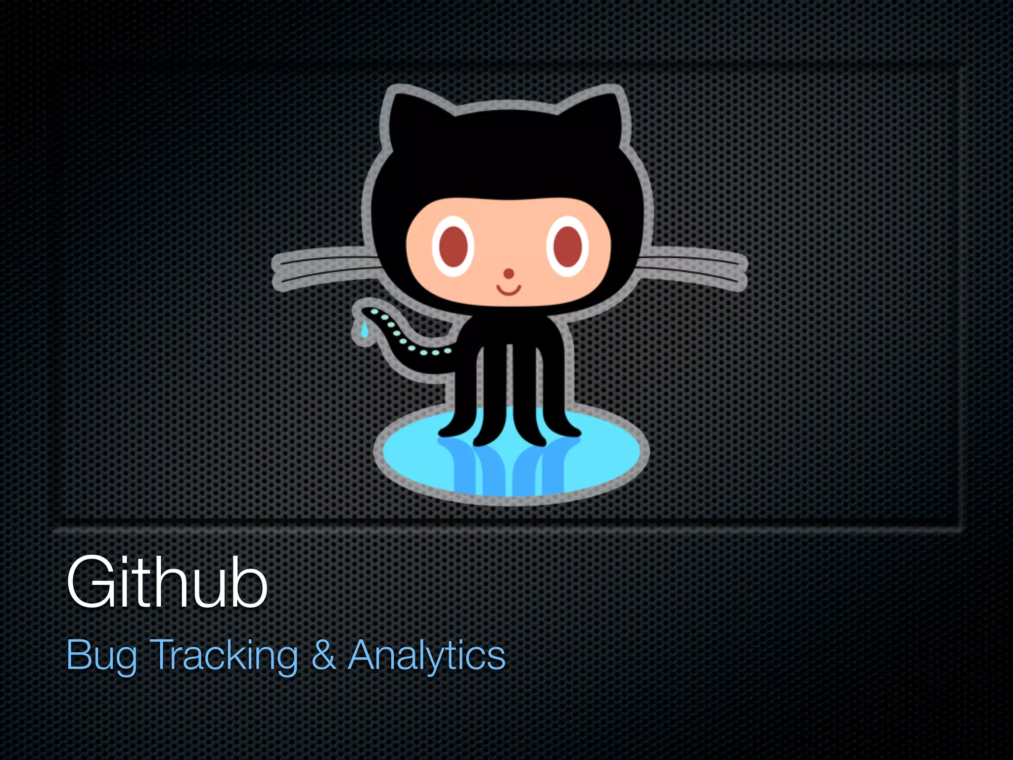 Github
Bug Tracking & Analytics
 