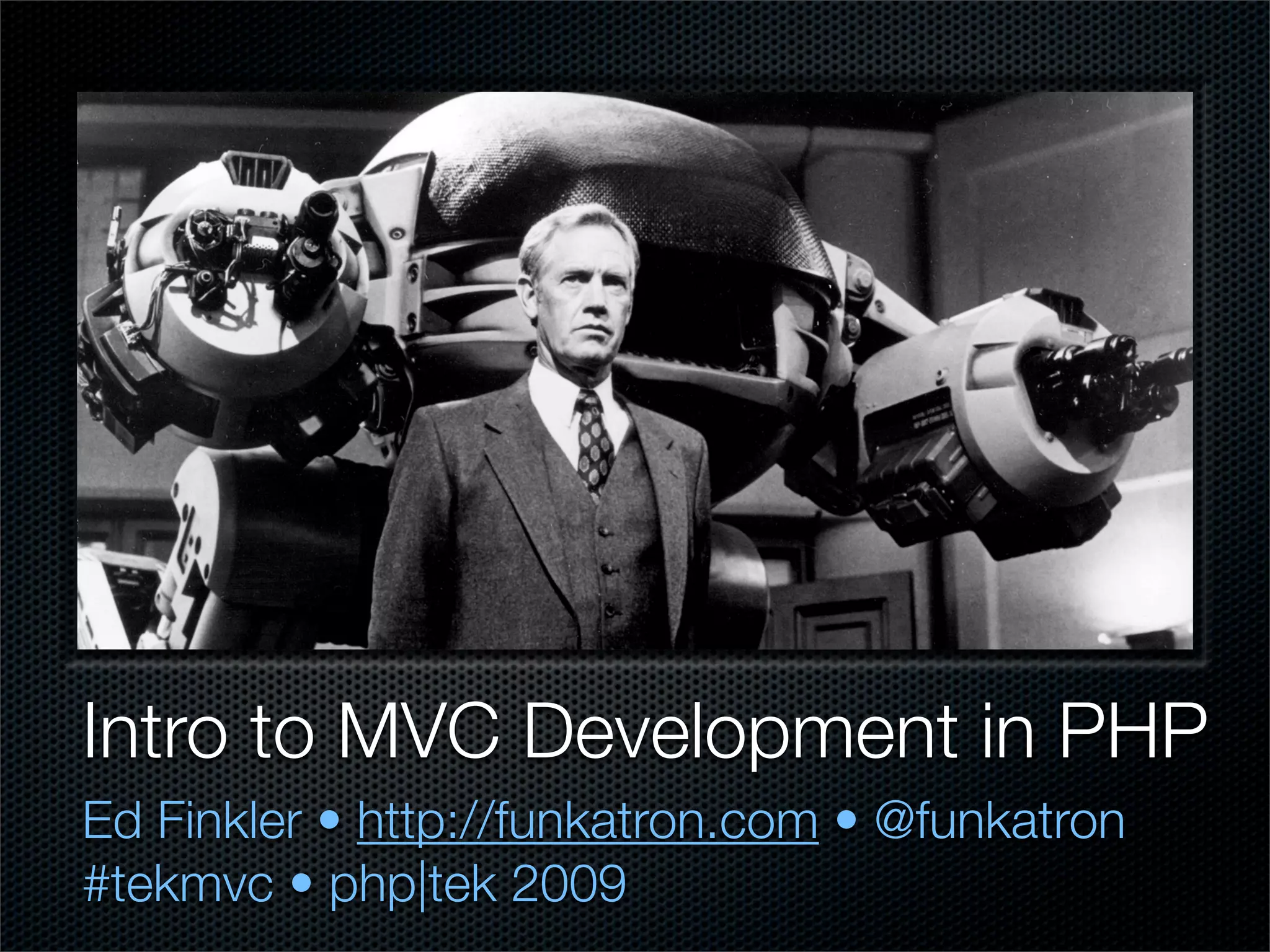 Intro To Mvc Development In Php