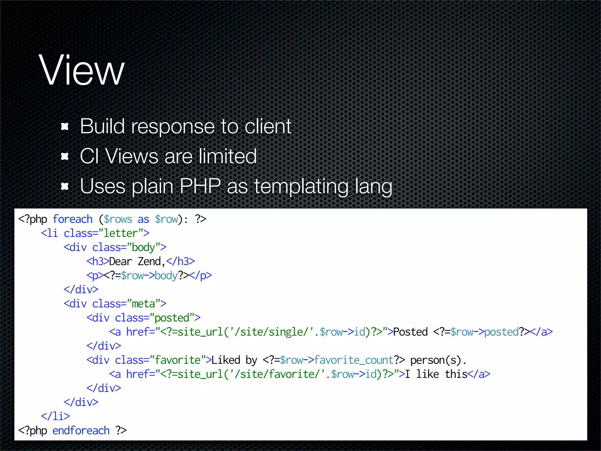 Intro To Mvc Development In Php