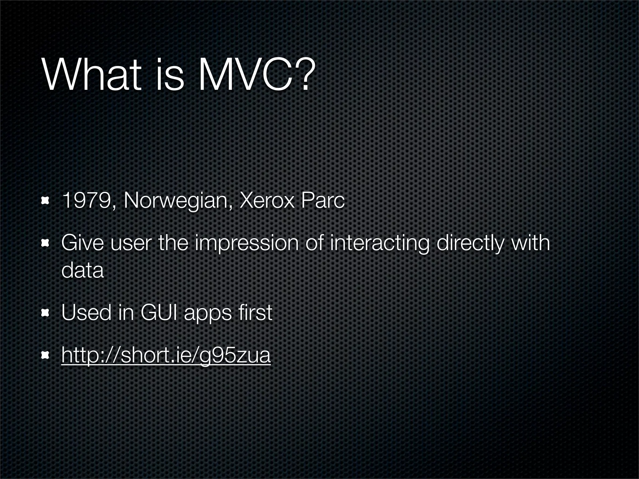 Intro To Mvc Development In Php