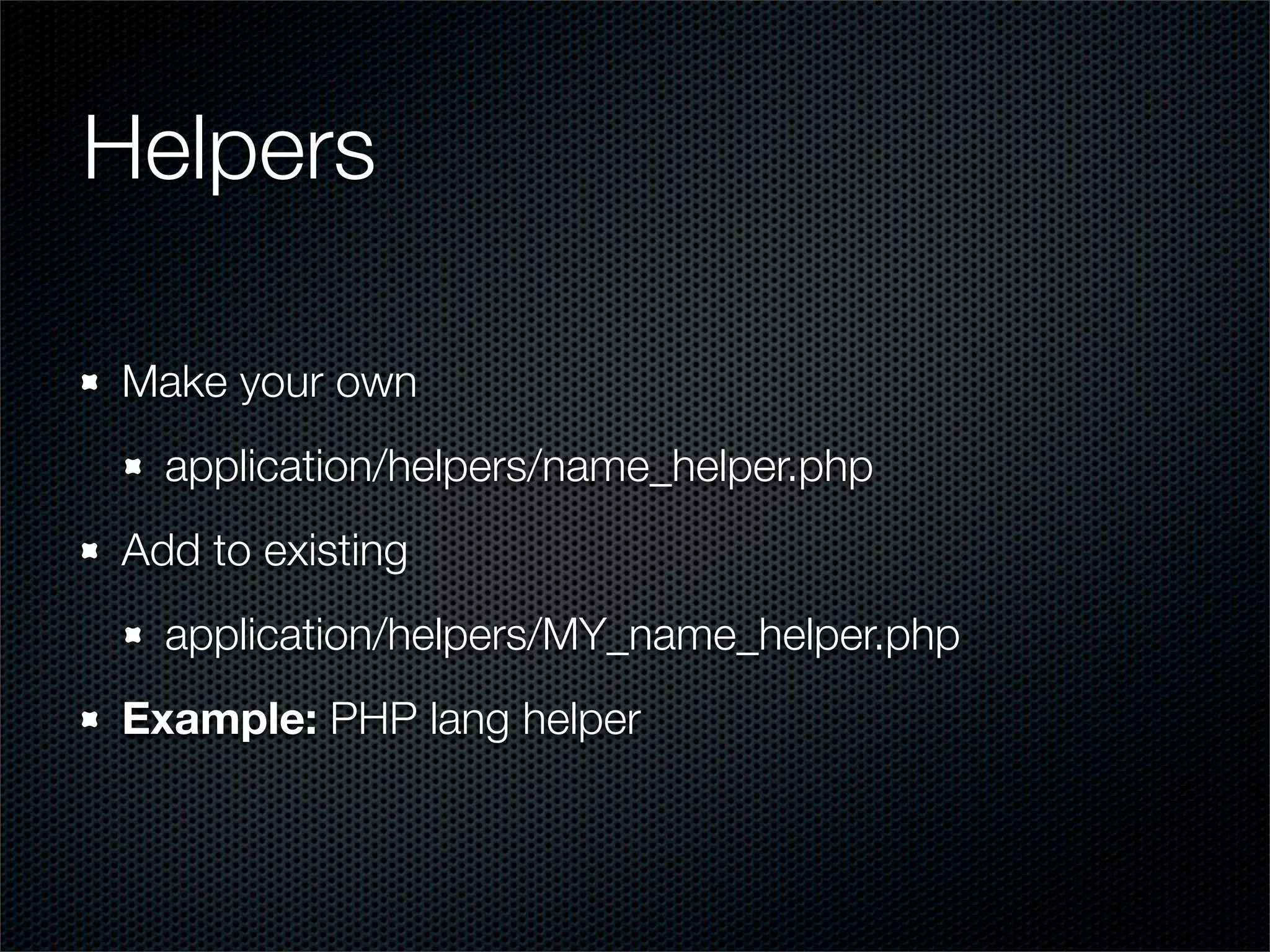 Intro To Mvc Development In Php