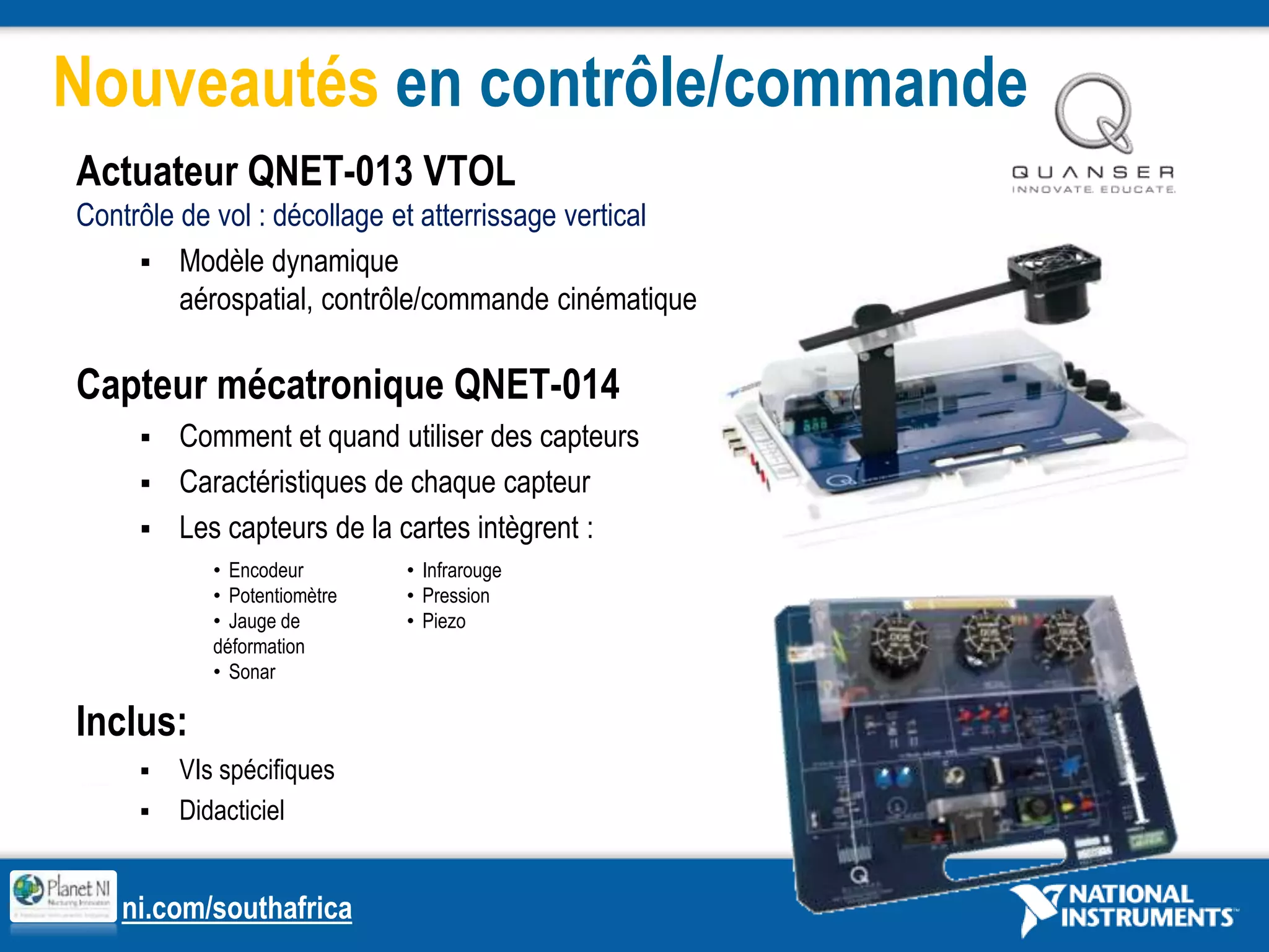 Exemple d’utilisation de LabVIEW