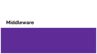 Middleware
 