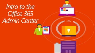 Intro to the
Office 365
Admin Center
 