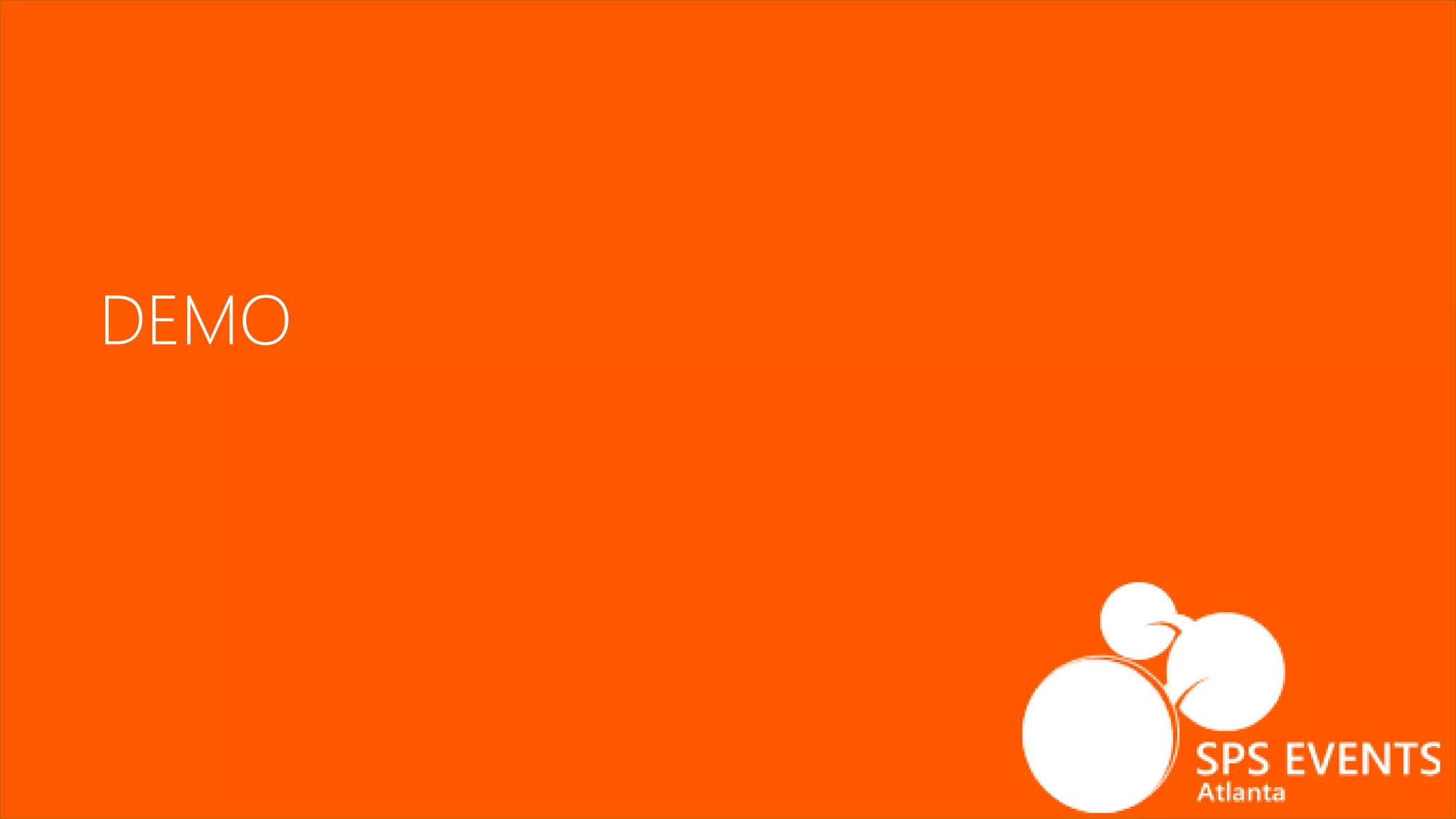 Click to edit Master text styles
DEMO
 