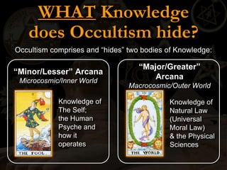 Intro to Occult, Kabbalah and Tarot | PPTX