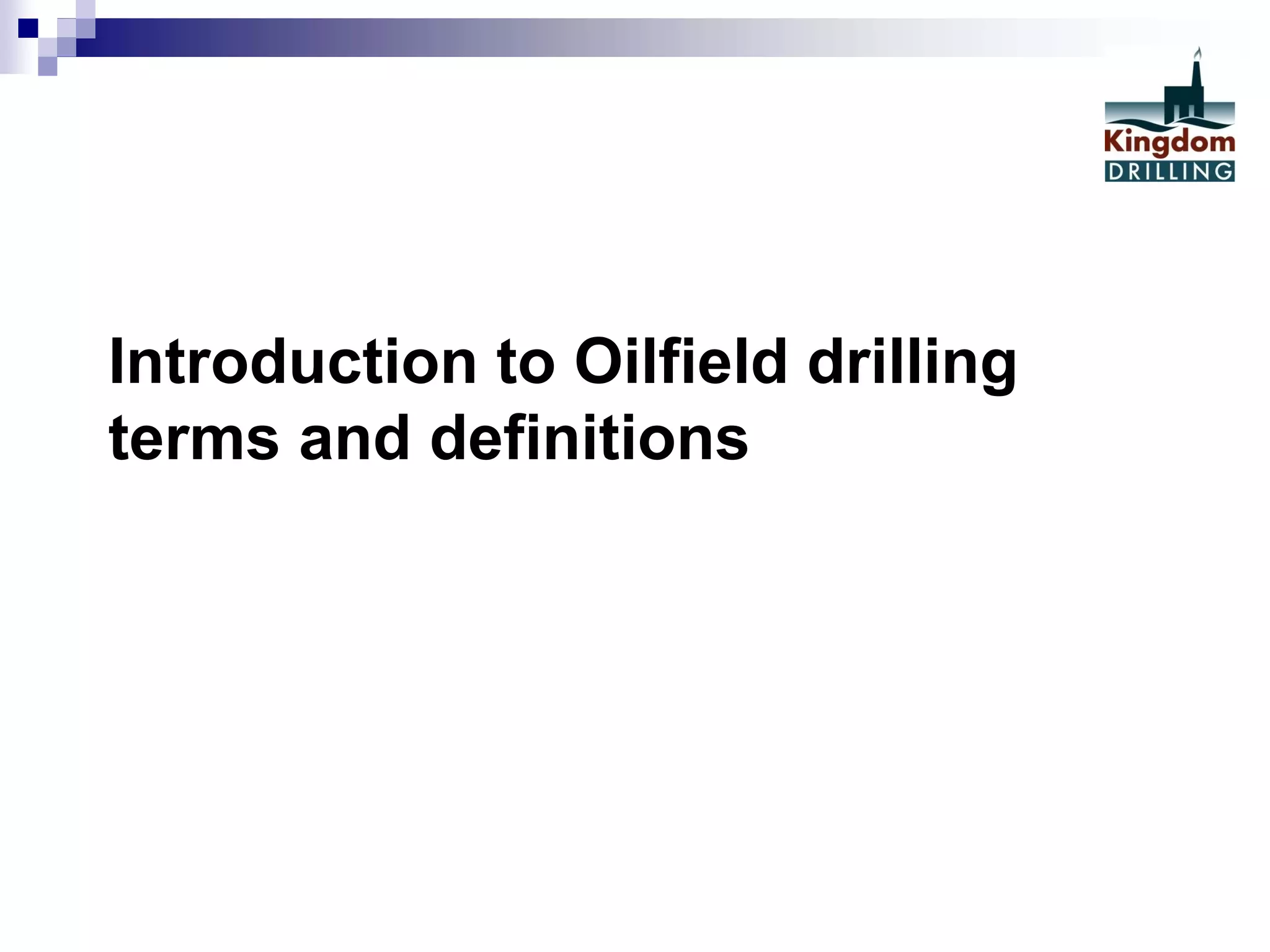 Intro to oil well drilling ops pt 1 | PDF