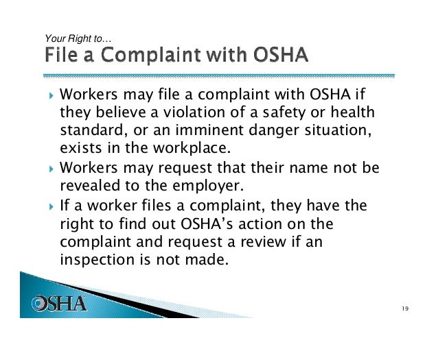 Introduction To Osha