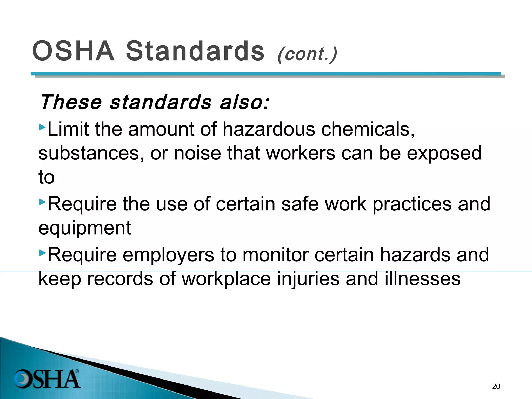 Intro to osha presentation revised December 2014 | PPT