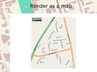 Render as a map 