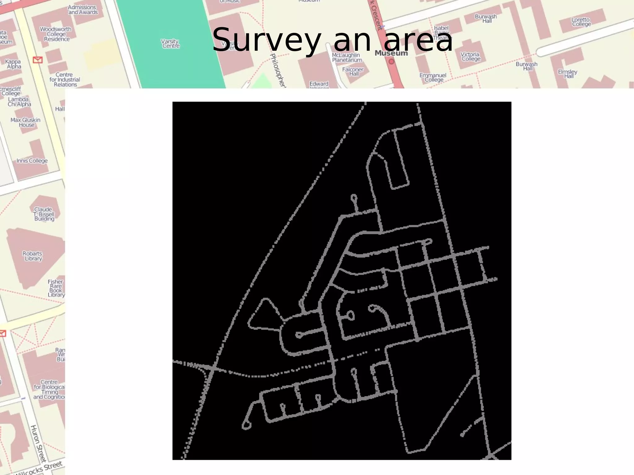 &quot;The project was started because most maps you think of as free actually have legal or technical restrictions on their use, holding back people from using them in creative, productive or unexpected ways.&quot; -- www.openstreetmap.org OpenStreetMap is ... 
