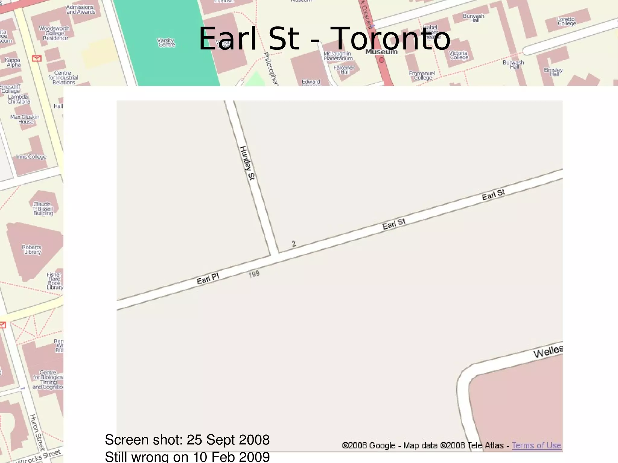 Emphasized route 