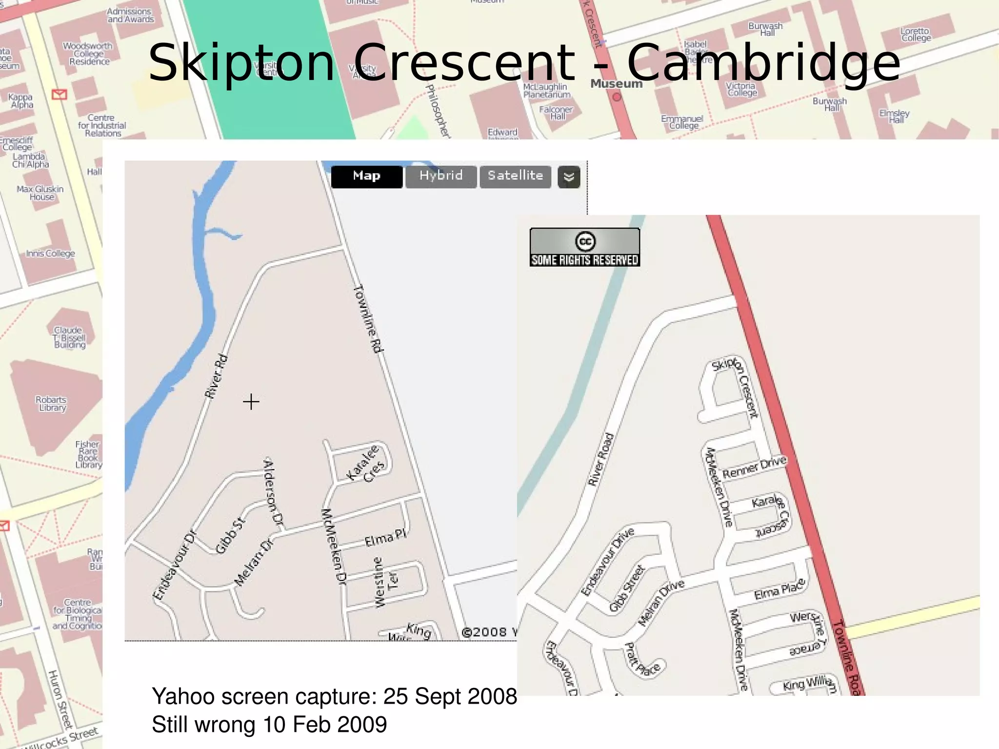 Route looks sub-optimal 