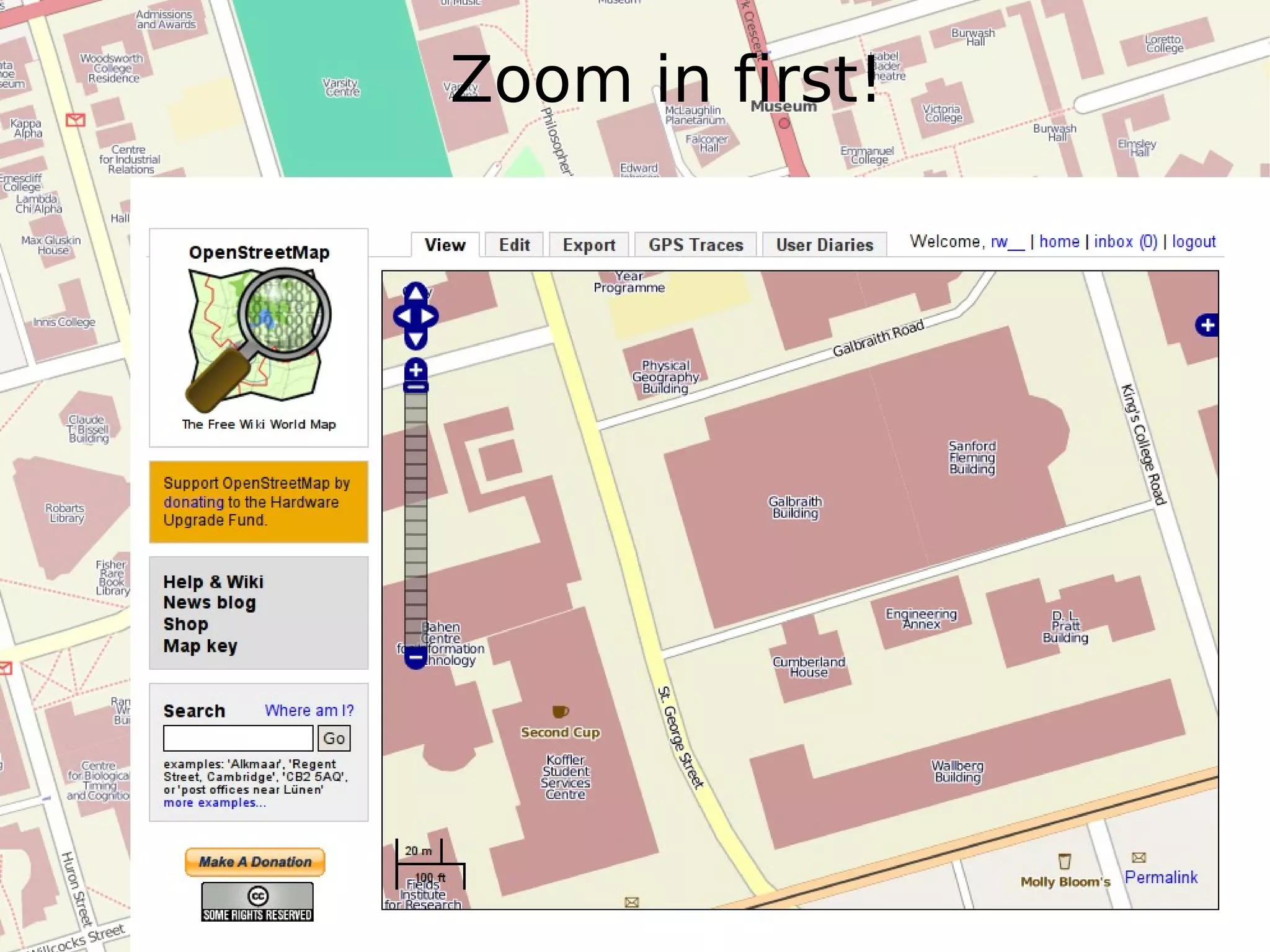 OSM advantages 