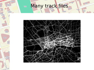 OpenStreetMap is ... &quot;OpenStreetMap is a project aimed squarely at creating and providing free geographic data such as street maps to anyone who wants them.&quot;  -- www.openstreetmap.org 