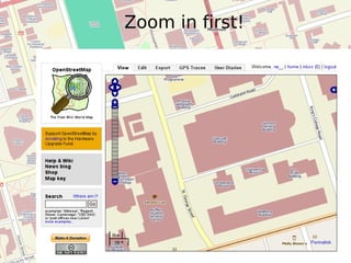 OSM advantages 