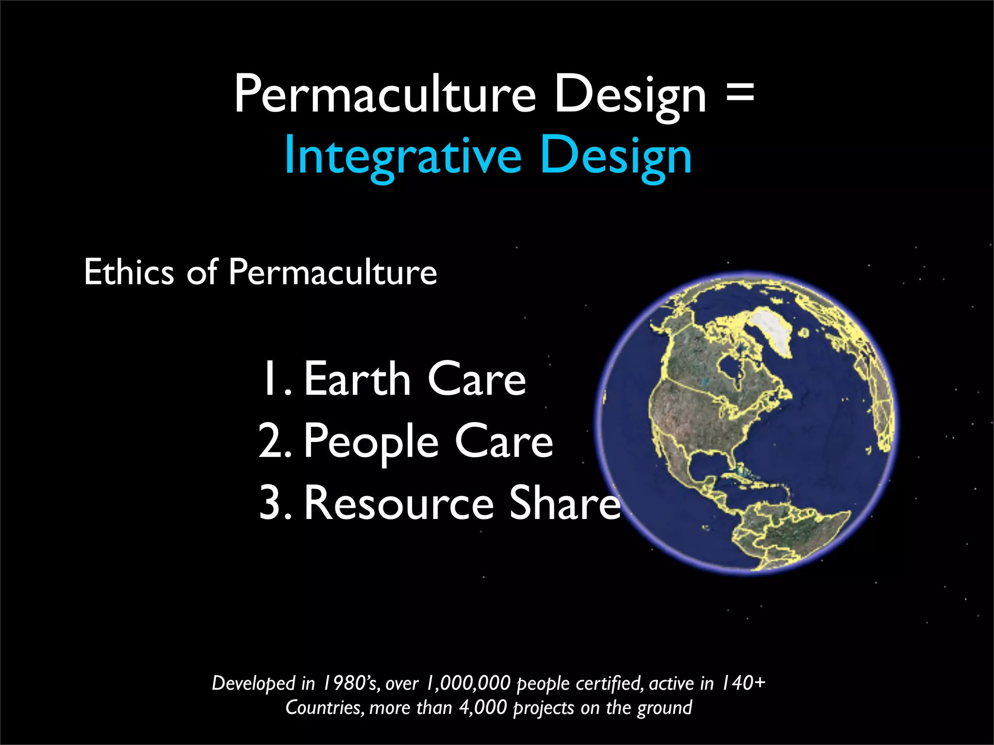 Permaculture: Regenerative Design for Radical Transition