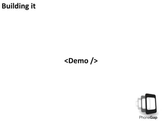 Building it

<Demo />

 
