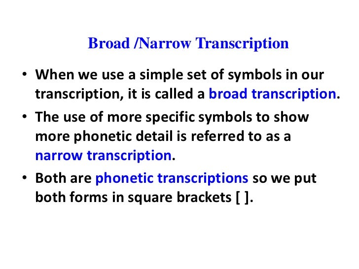 examples n phonetic lectr phonology 2 to Intro