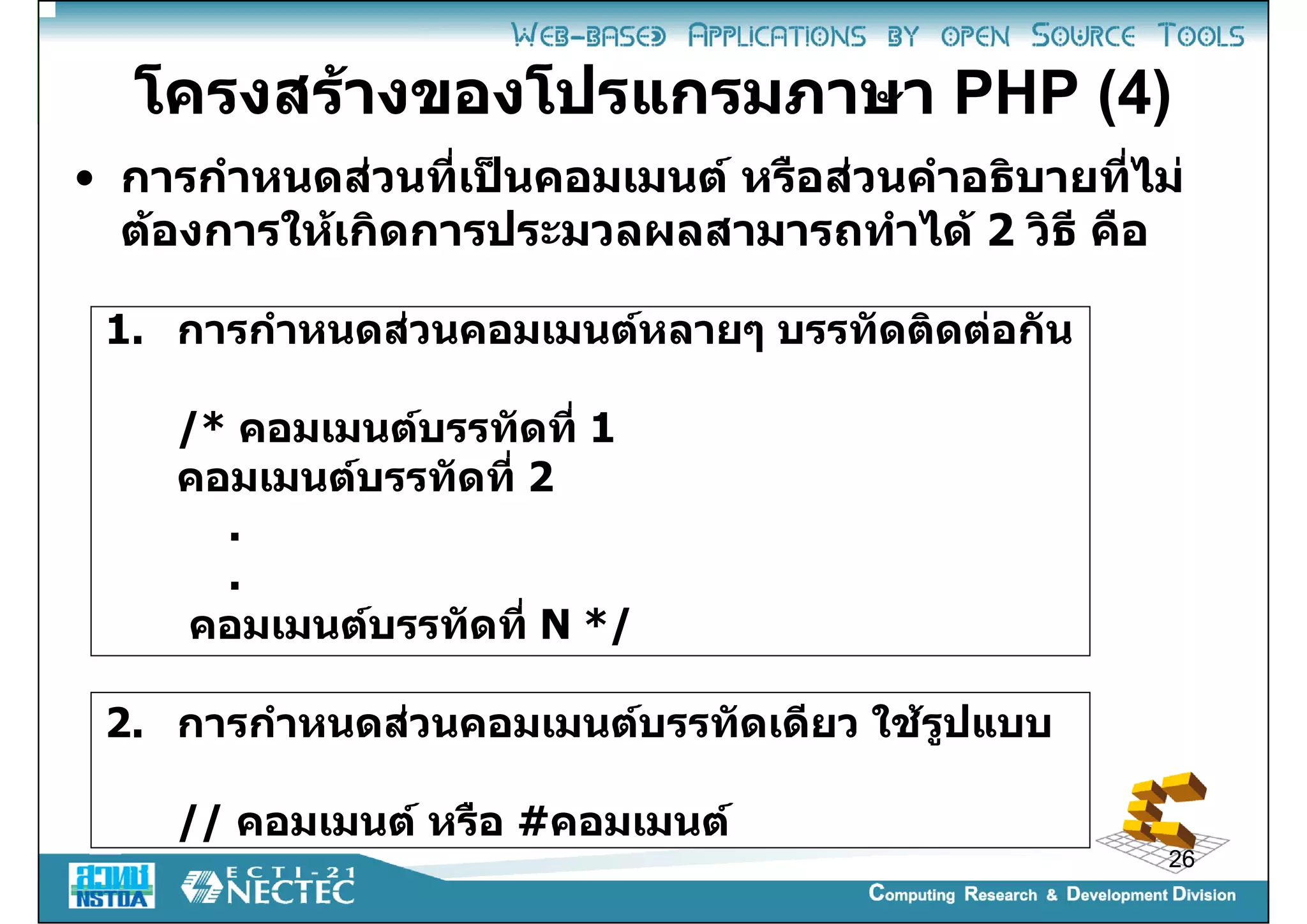 Introduction to PHP programming | PPT