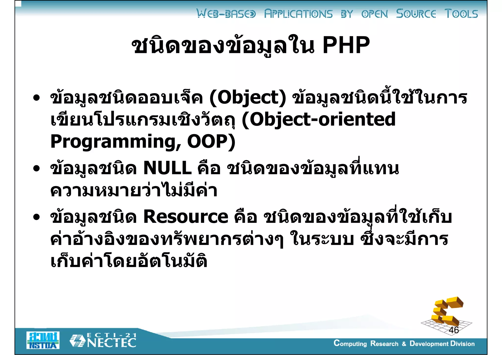 Introduction to PHP programming | PPT