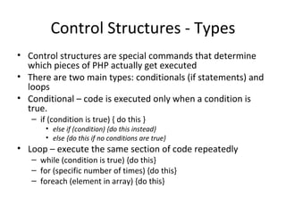Introduction To Php For Wit2009 | PPT