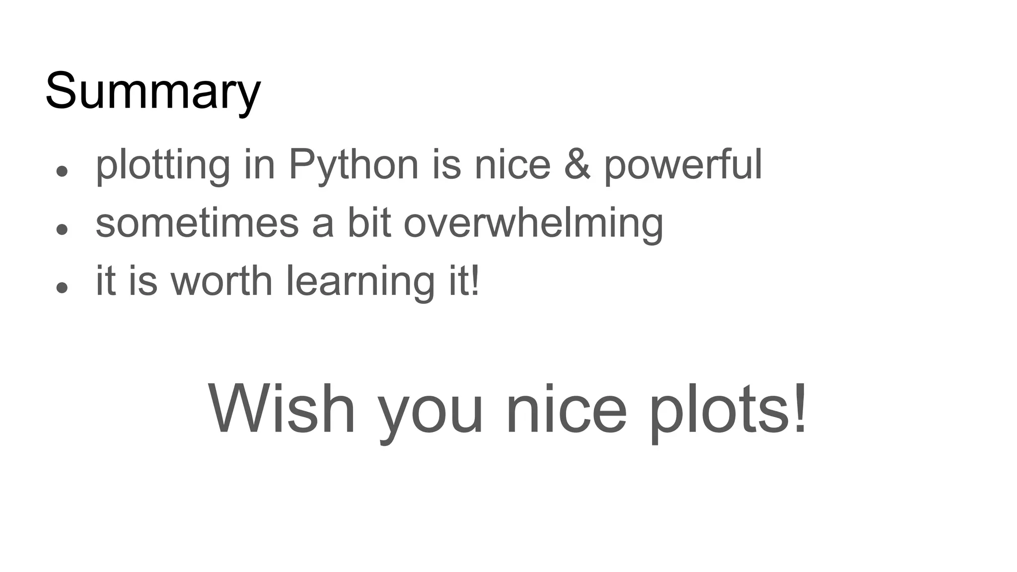 Introduction to plotting in Python | PDF