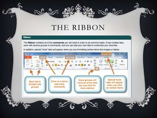 THE RIBBON
 