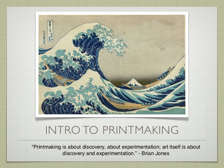 Intro To Printmaking